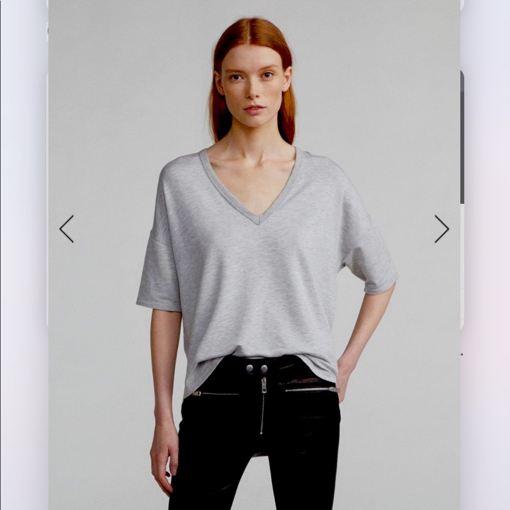 Rag & Bone Phoenix Vneck Tee Sz XS